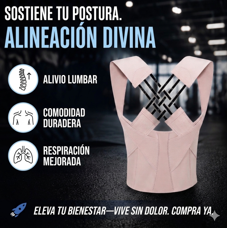 Corrector de Postura | Alivia el Dolor de Espalda y Mejora tu Postura